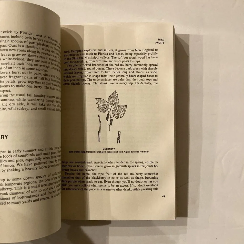Feasting Free‎ on Wild Edibles by Bradford Angier 1980 Trade Paperback